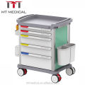 Good Quality Hospital Medical Emergency Trolley Cart Price for Sale